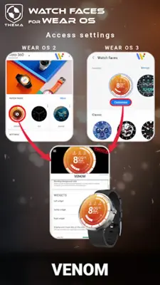 Venom Watch Face android App screenshot 9