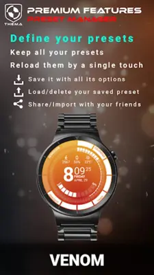 Venom Watch Face android App screenshot 11